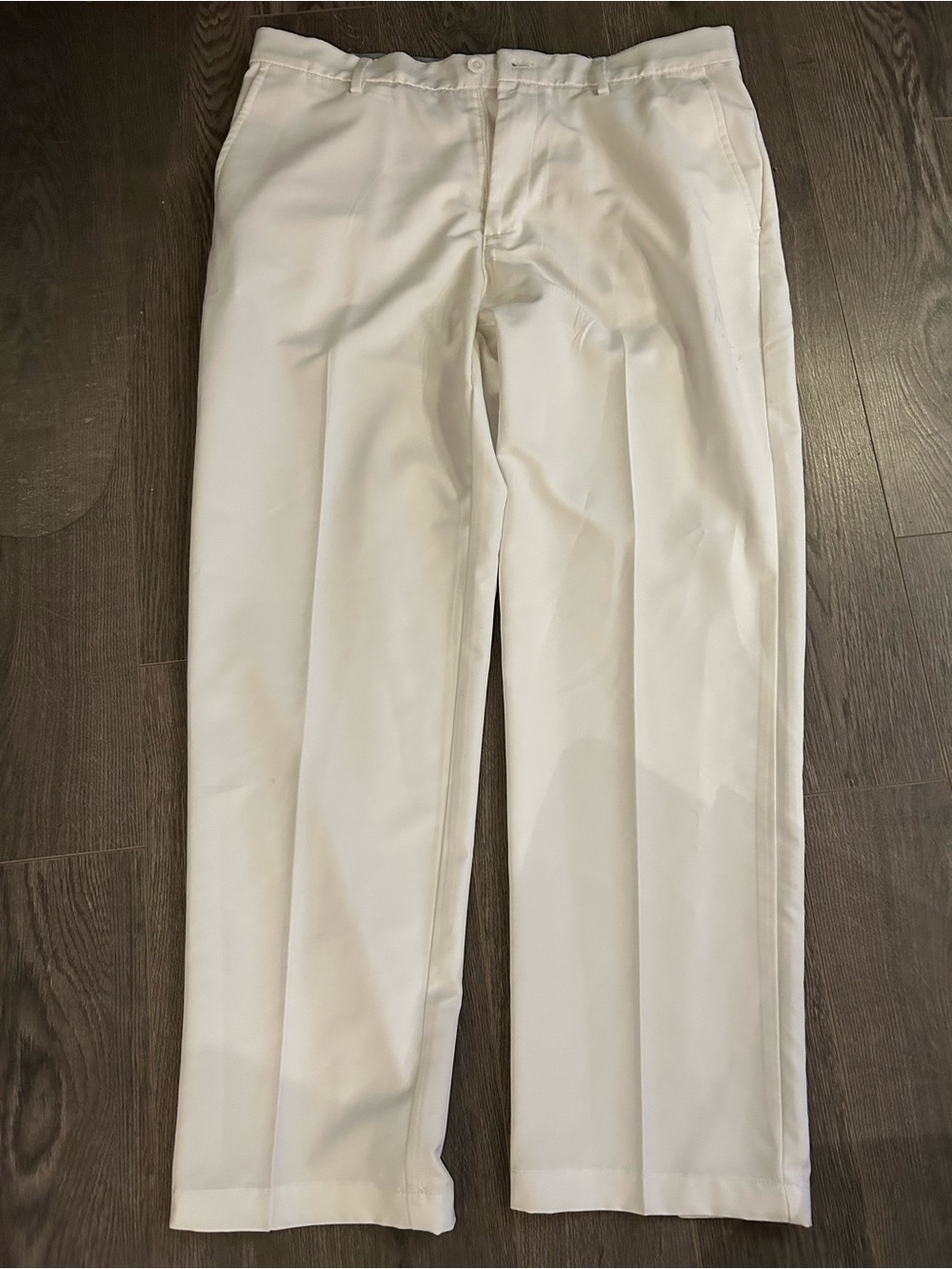 Attack Life by Greg Norman White Chinos - Straight Leg